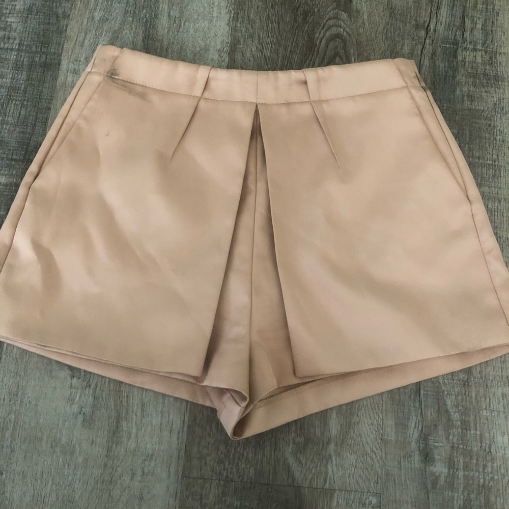 Rose gold skirt